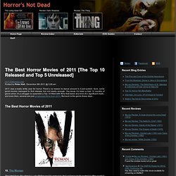 A Favorite Horror Movie Blog for OVER NINE THOUSAND years running. Horror Movie Reviews and News.