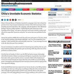 China&#039;s Unreliable Economic Statistics