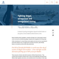 Fighting illegal, unreported and unregulated fishing