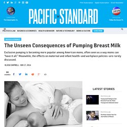 The Unseen Consequences of Pumping Breast Milk