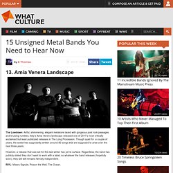 15 Unsigned Metal Bands You Need to Hear Now » Page 3 of 15