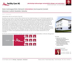 Unternehmen – Facility Care AG Münster