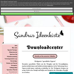 Downloadcenter - Sandras Reftagebuch - kostenloses Unterrichtsmaterial, Methoden, Ideen, Tipps und Dokumentation
