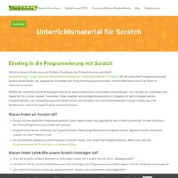 Unterrichtsmaterial für Scratch - appcamps.de