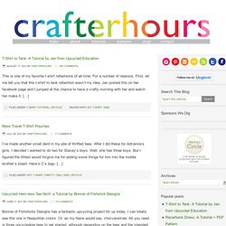 crafterhours: upcycle