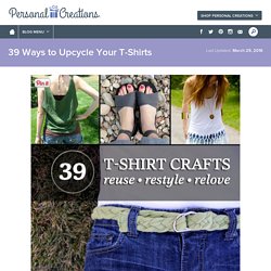 39 Ways to Upcycle Your T-Shirts - Personal Creations Blog