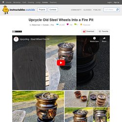 Upcycle Old Steel Wheels Into a Fire Pit : 7 Steps (with Pictures) - Instructables