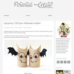 Upcycling : 5 DIY pour Halloween à tester!