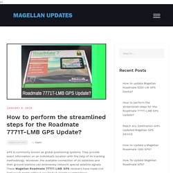 How to Update Magellan Roadmate 7771T-LMB GPS (Expert Guide)
