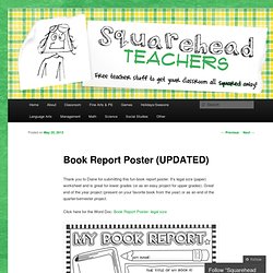 Book Report Poster (UPDATED)