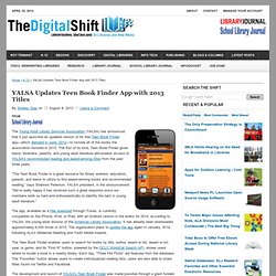 YALSA Updates Teen Book Finder App with 2013 Titles