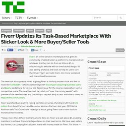 Fiverr Updates Its Task-Based Marketplace With Slicker Look & More Buyer/Seller Tools