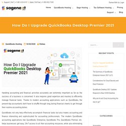 How Do I Upgrade QuickBooks Desktop Premier 2021?