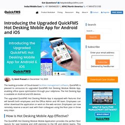 Upgraded QuickFMS Hot Desking Mobile App for Android and iOS