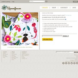 Upload your custom fabric design – Spoonflower
