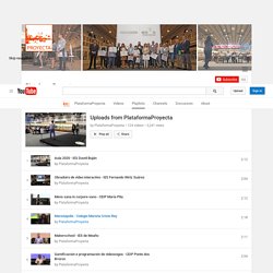 Vidéos mises en ligne de PlataformaProyecta