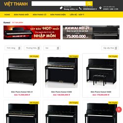 Cửa Hàng Bán Đàn Upright Piano Kawai Mới Cao Cấp Dòng ND, K Series