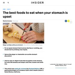 What to eat with an upset stomach: the best foods for recovery - Insider