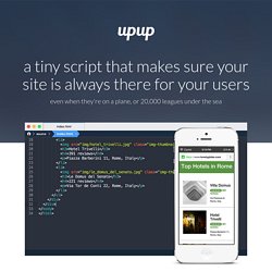 UpUp - The Offline First Library