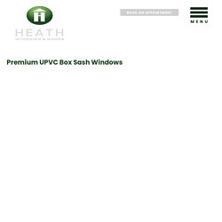 UPVC Box Sash Windows - Heath Windows & Doors