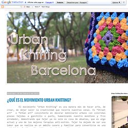 Urban Knitting Barcelona