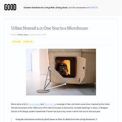 Urban Nomad 2.0: One Year in a Microhouse - Culture