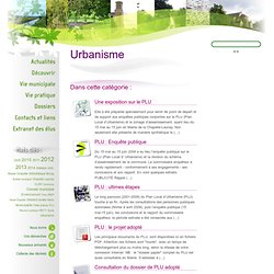 Urbanisme - Ville de Savenay