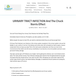 URINARY TRACT INFECTION And The Chuck Norris Effect