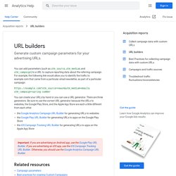 URL Builder - Analytics Help