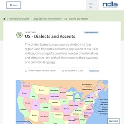 US - Dialects and Accents