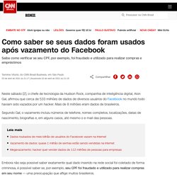 Como saber se seus dados foram usados após vazamento do Facebook