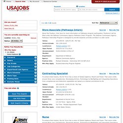 The Federal Government’s Official Jobs Site
