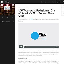 USAToday.com: Redesigning One of America’s Most Popular News Site