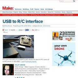 USB to R/C interface