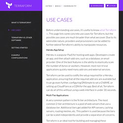 Use Cases - Terraform