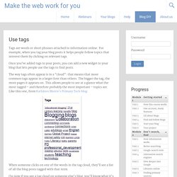 Make the web work for you