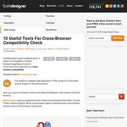 10 Useful Tools For Cross-Browser Compatibility Check