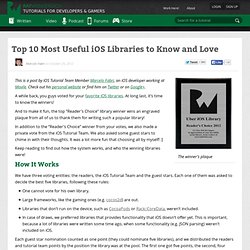 Top 10 Most Useful iOS Libraries to Know and Love