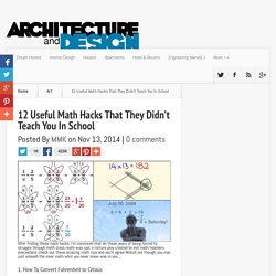 12 Useful Math Hacks That They Didn’t Teach You In School