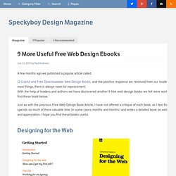 9 More Useful and Free Downloadable Web Design Books