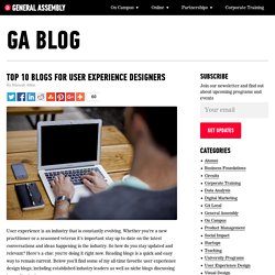 Top 10 User Experience Design Blogs
