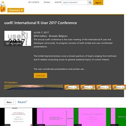 useR! International R User 2017 Conference