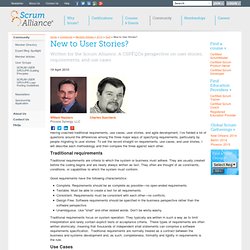 New to User Stories?