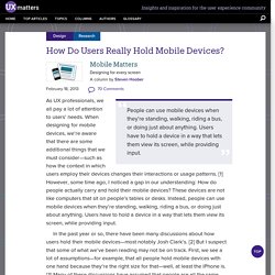 How Do Users Really Hold Mobile Devices?
