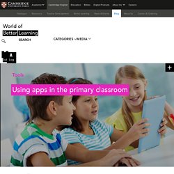 Using apps in the primary classroom