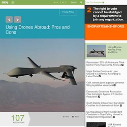 Using Drones Abroad: Pros and Cons