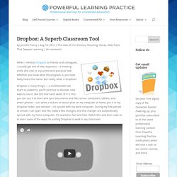 Using Dropbox in the Classroom
