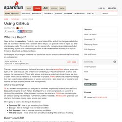 Using GitHub