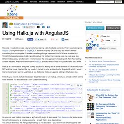 Using Hallo.js with AngularJS