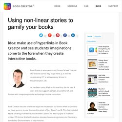 Using non-linear stories to gamify your books